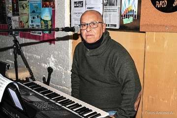 La banda Charcojondo, pregoneros de las fiestas de Lomo Magullo de este año/Antonio Alí.